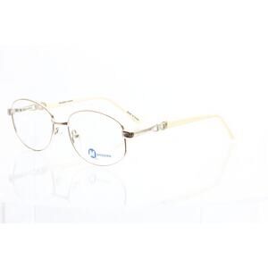 Modern Maria Gold/Pearl 53-17-135mm Eyeglasses FRAMES ONLY - NEW CONDITION